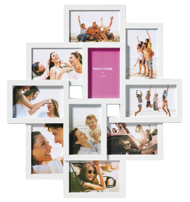 BGA Timeless Collage picture frame White - 10 Pictures