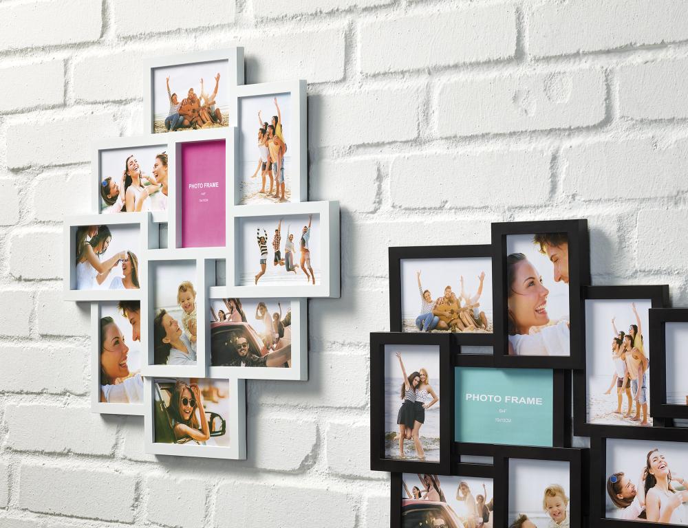BGA Timeless Collage picture frame White - 10 Pictures