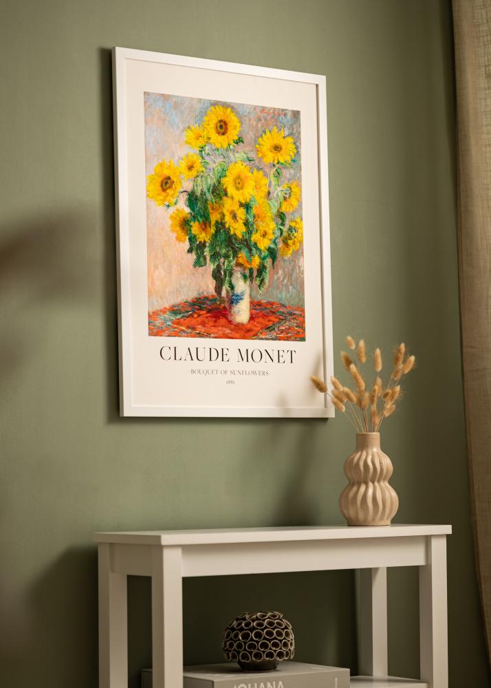 BGA Frame Deco Acrylic Glass White 50x70 cm