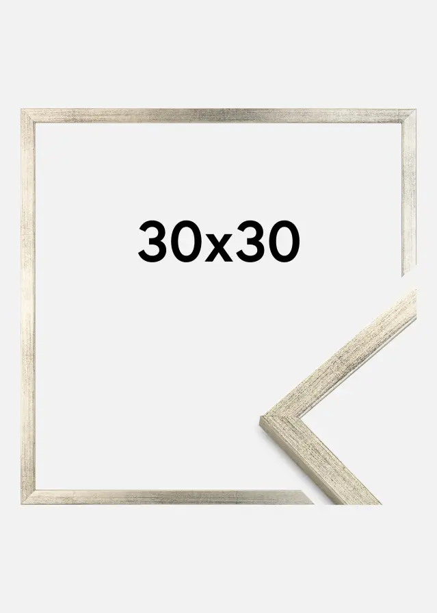 Estancia Frame Gallant Silver 30x30 cm