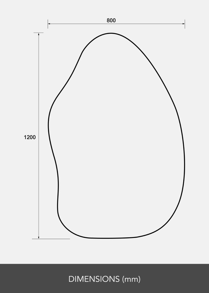 BGA Mirror Perspective 80x120 cm