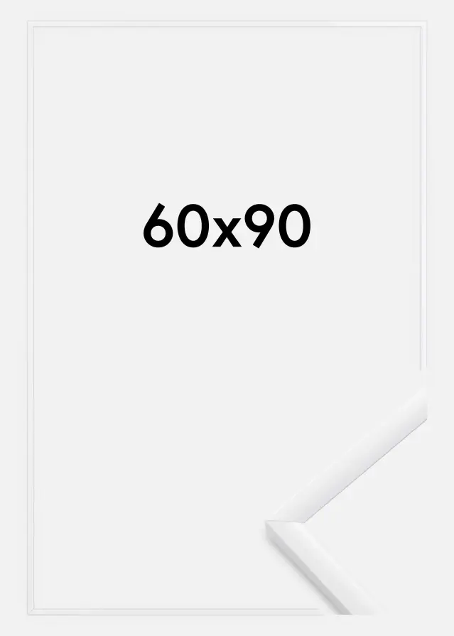 BGA Frame New Lifestyle Acrylic glass White 60x90 cm