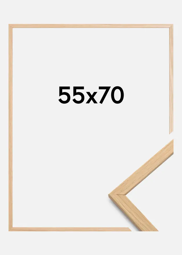 Galleri 1 Frame Edsbyn Acrylic glass Oak 55x70 cm