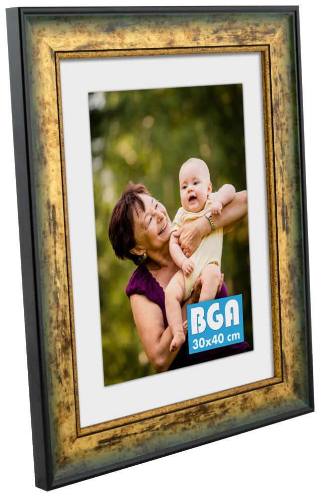 Ramverkstad Frame Roxen Gold Marbled - Custom Size