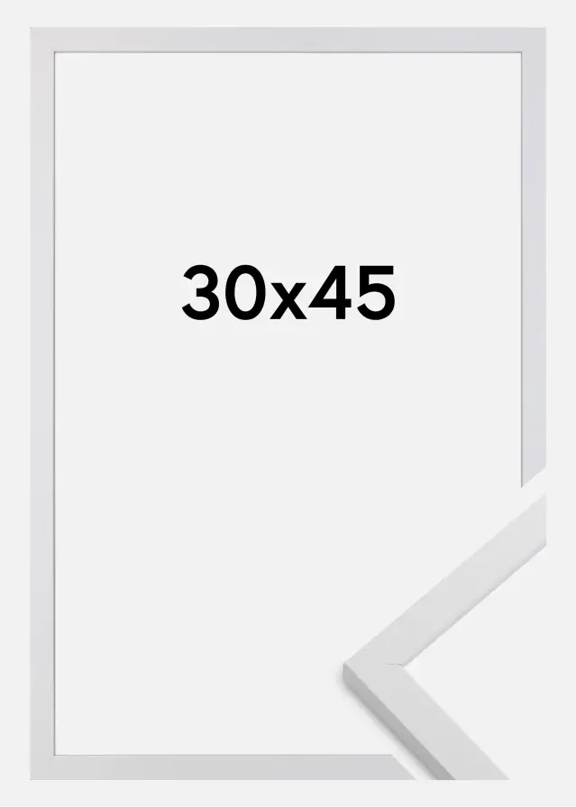BGA Frame Trendy Acrylic glass White 30x45 cm