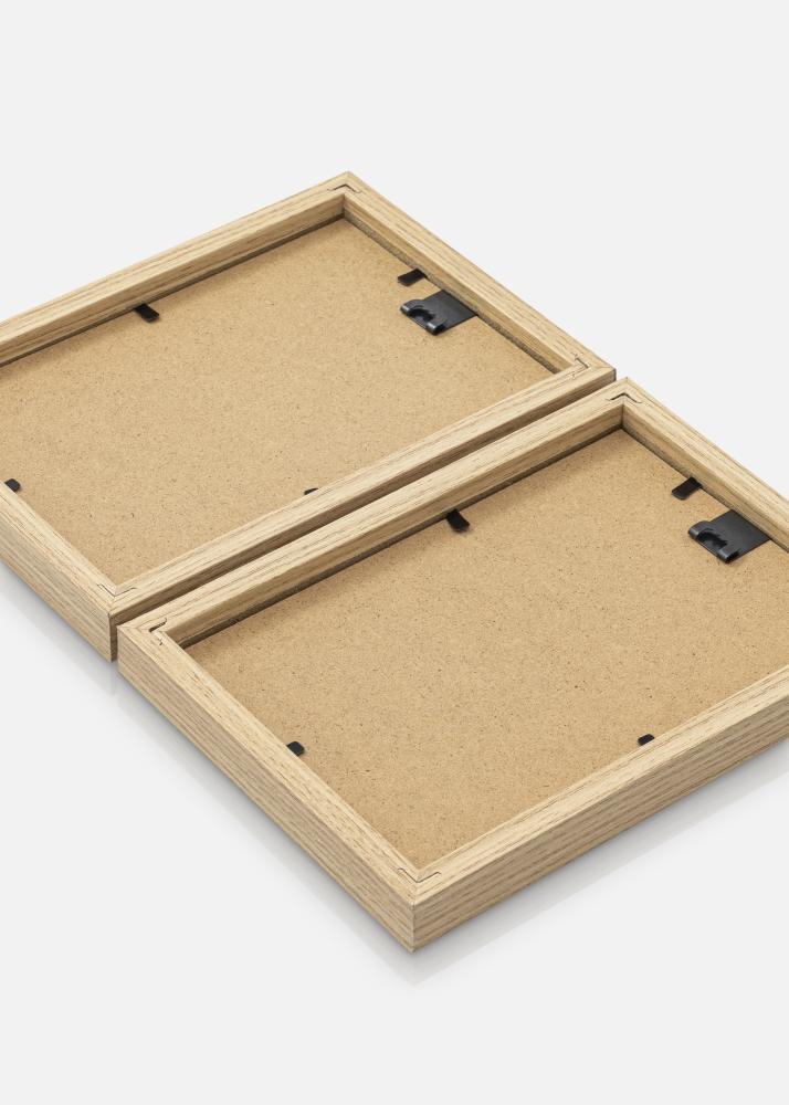 BGA Folding picture Frame Solid Oak 10x15 cm