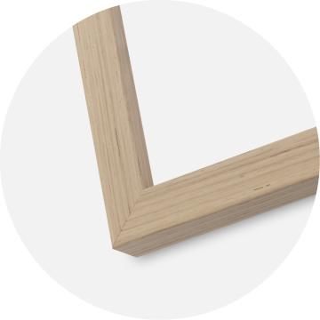 Galleri 1 Frame Blocky Acrylic Glass Oak 100x100 cm