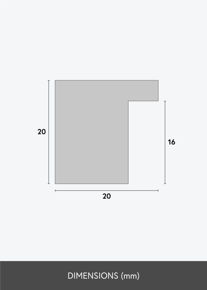 Ramverkstad Frame Devon Black - Custom Size