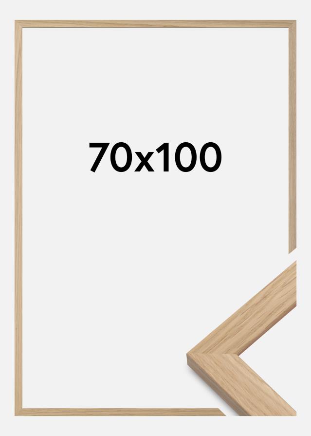 Galleri 1 Frame Oak Wood Acrylic glass 70x100 cm