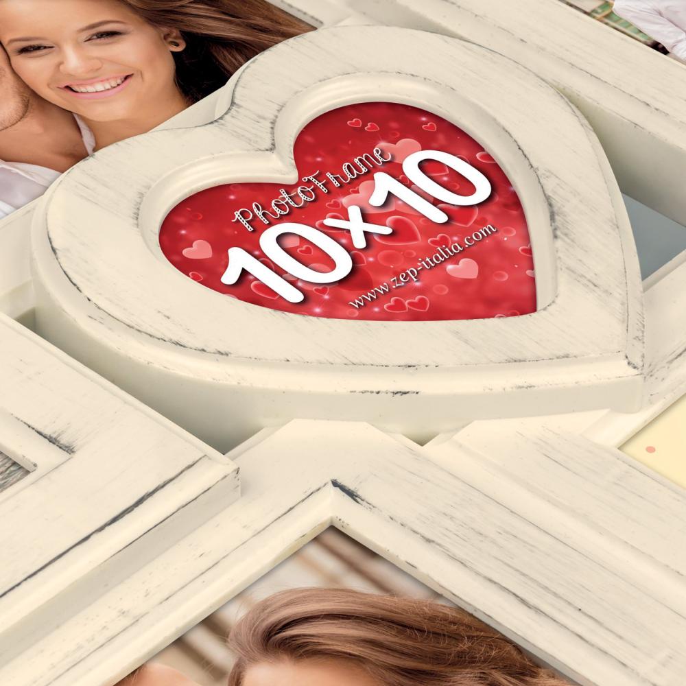 ZEP Mostoles Cream Collage frame - 6 Pictures