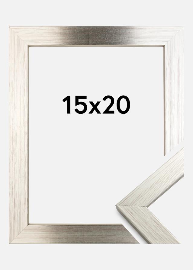 Galleri 1 Frame Silver Wood 15x20 cm