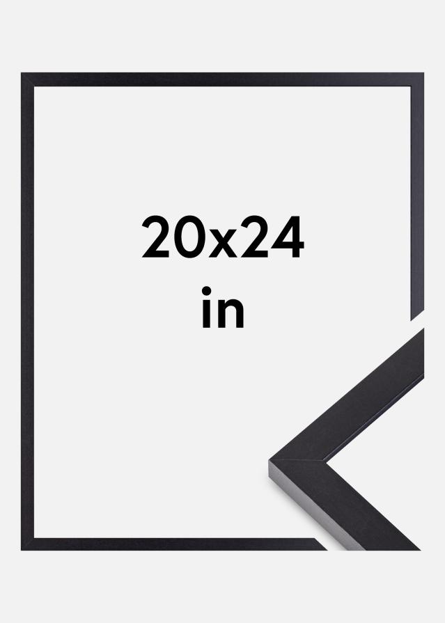 BGA Frame Selection Acrylic Glass Black 20x24 inches (50,8x60,96 cm)