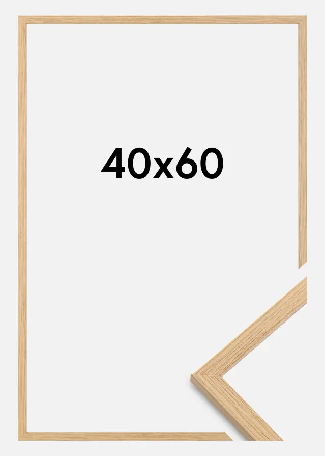 Estancia Frame Galant Acrylic glass Oak 40x60 cm