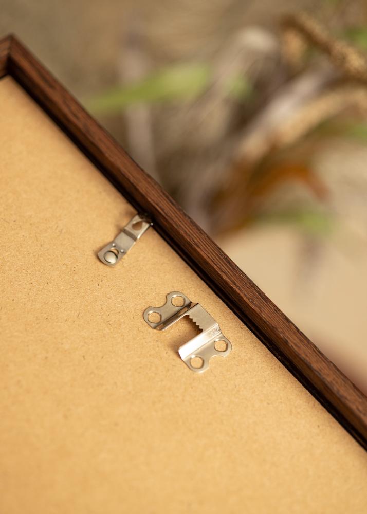 Artlink Massive Oak Acrylic Glass Dark Painted 60x80 cm