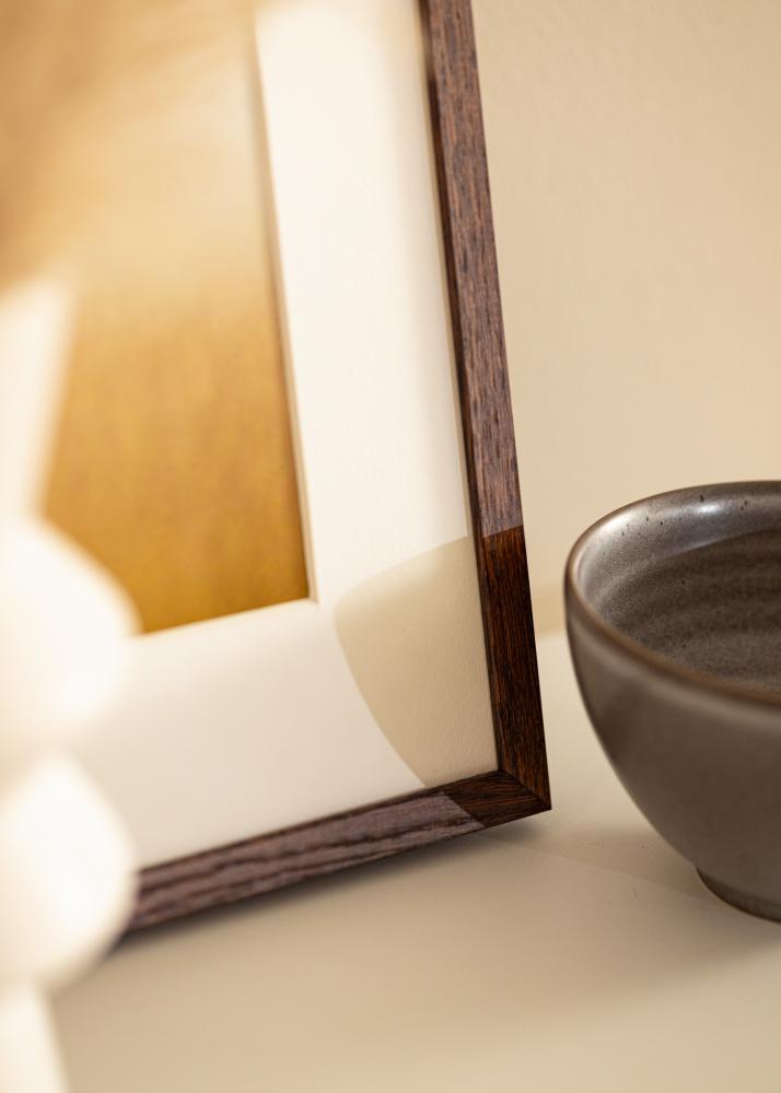 Artlink Massive Oak Acrylic Glass Dark Painted 60x80 cm