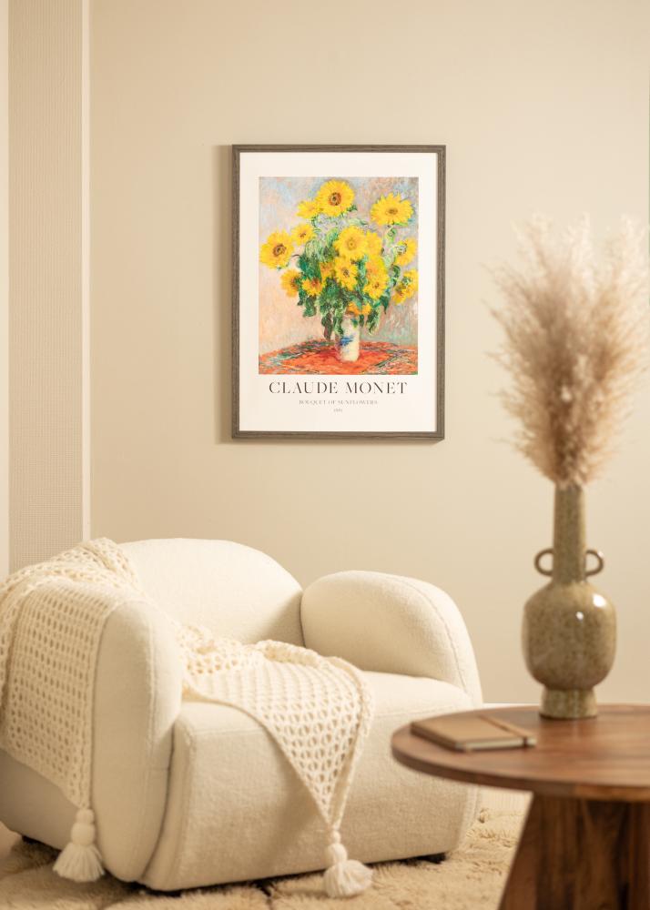 Mavanti Frame Hermes Acrylic Glass Grey Oak 62x93 cm