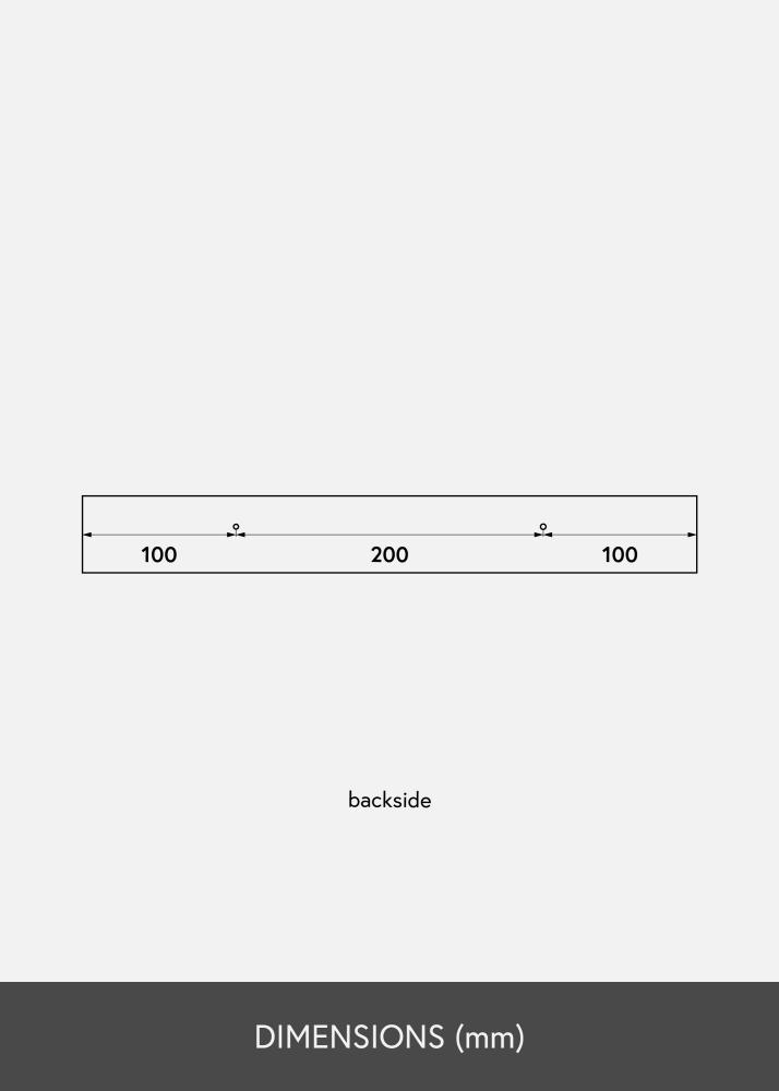 BGA Picture shelf White 40 cm