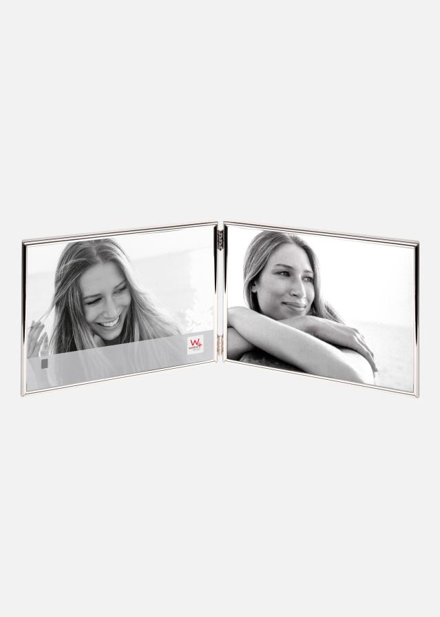 Walther Chloe Folding Frame II Silver 10x15 cm - 2 Pictures