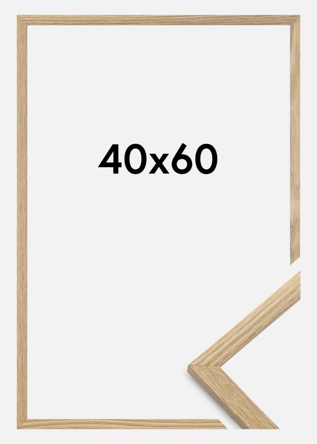 BGA Frame Trendy Acrylic glass Oak 40x60 cm