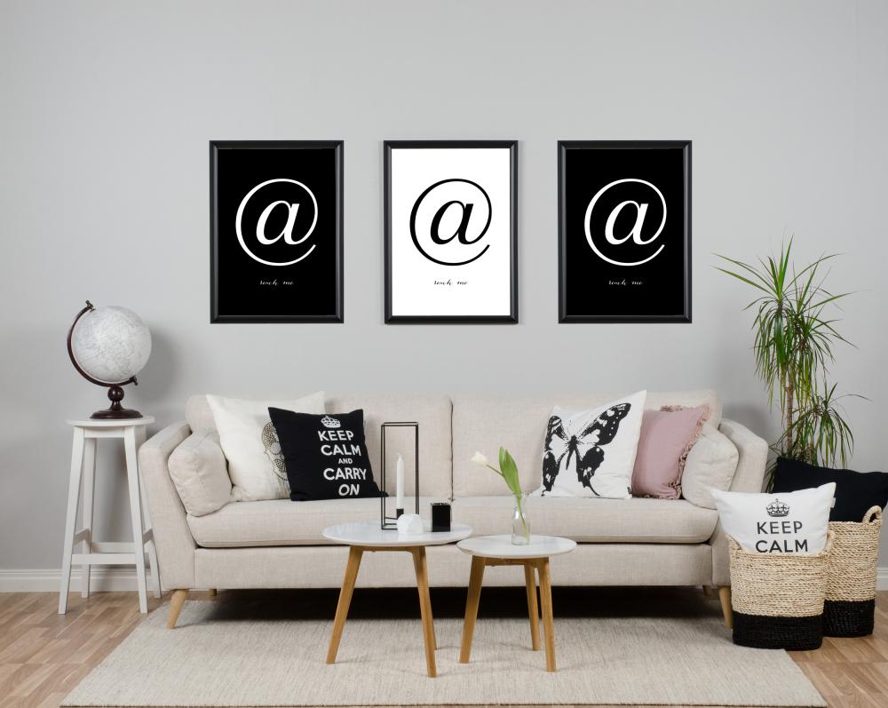 Bildverkstad Reach me - Black