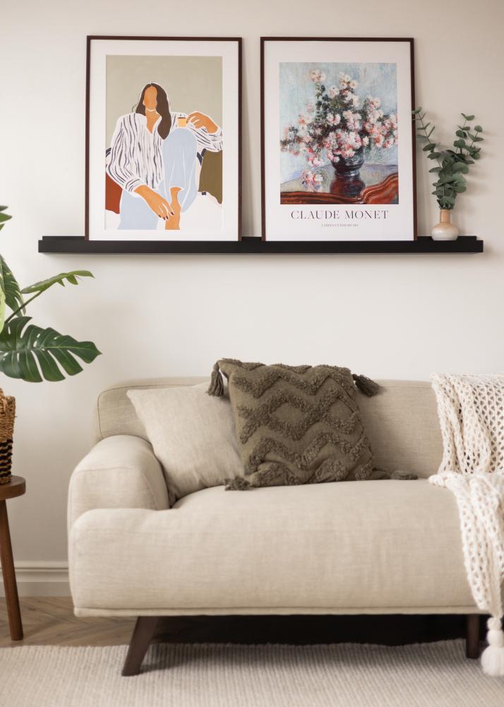 KAILA KAILA Picture Shelf Black 140 cm