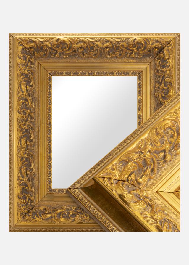 Ramverkstad Mirror Birmingham Gold - Custom Size