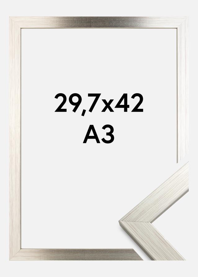 Galleri 1 Frame Silver Wood 29,7x42 cm (A3)