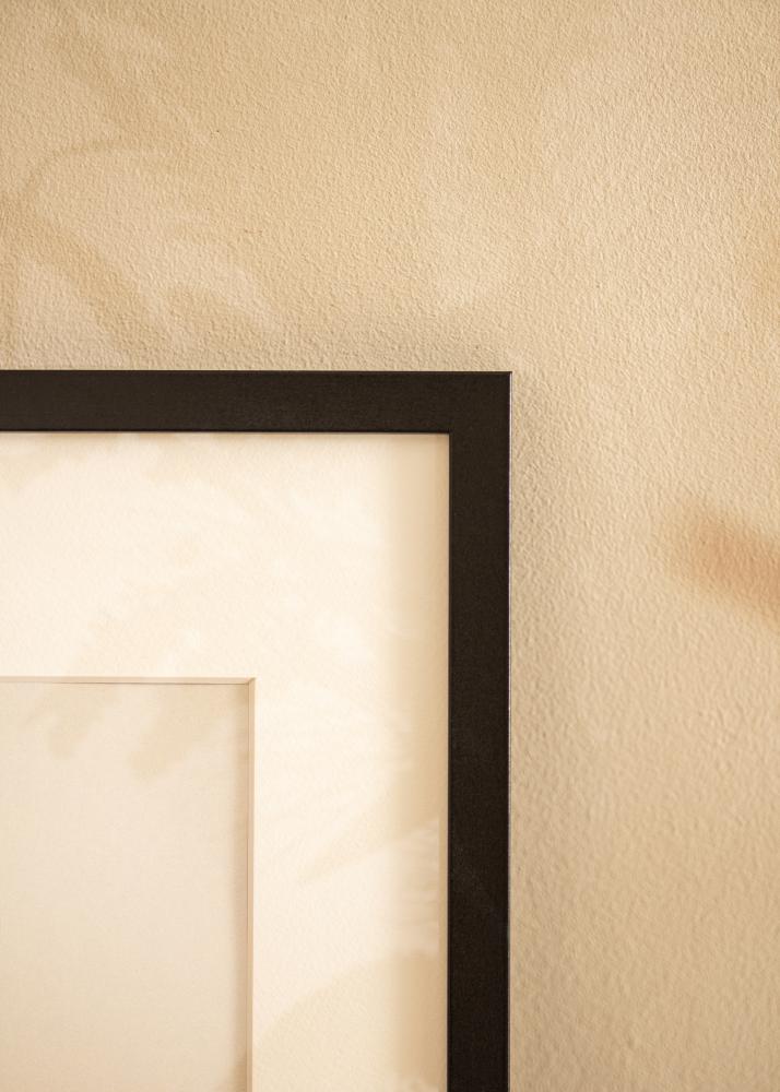 BGA Frame Modern Acrylic Glass Black 70x100 cm