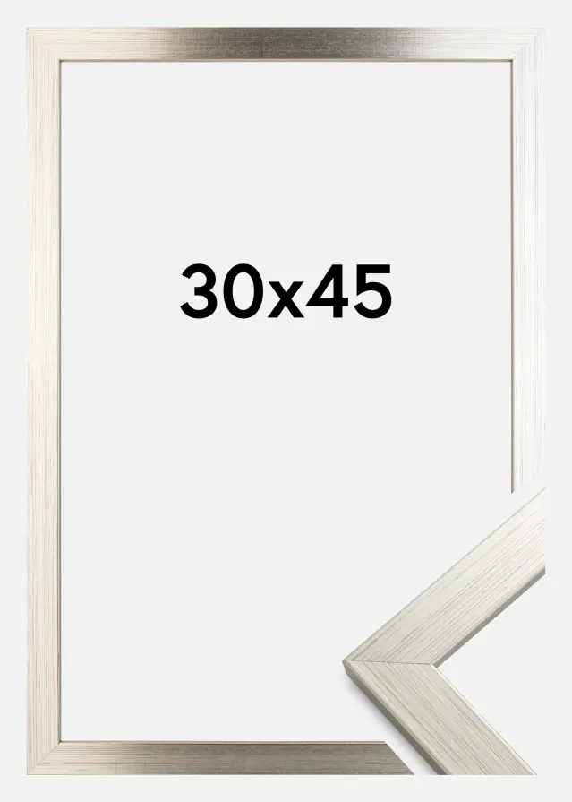 Galleri 1 Frame Silver Wood 30x45 cm