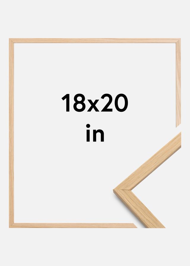 Galleri 1 Frame Edsbyn Acrylic glass Oak 18x20 inches (45.72x50.8 cm)