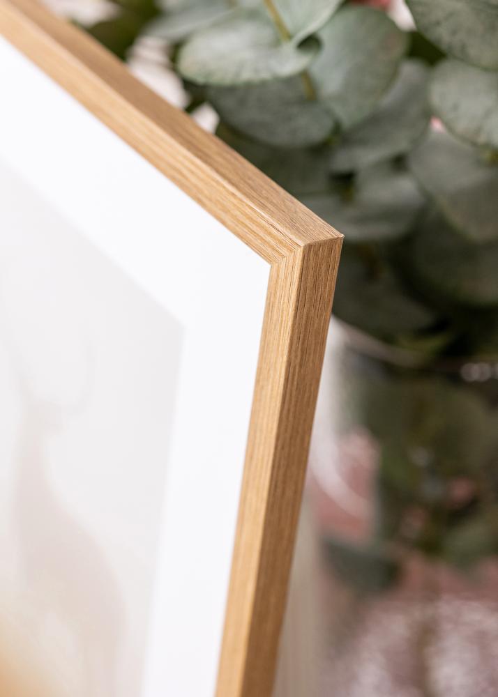 BGA Frame Modern Acrylic Glass Teak 21x29.7cm (A4)