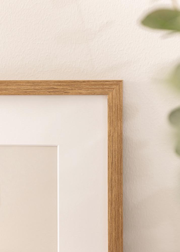 BGA Frame Modern Acrylic Glass Teak 21x29.7cm (A4)