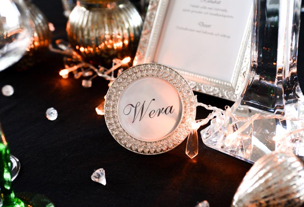 Walther Louise Rund Sølv II 7,5x7,5 cm