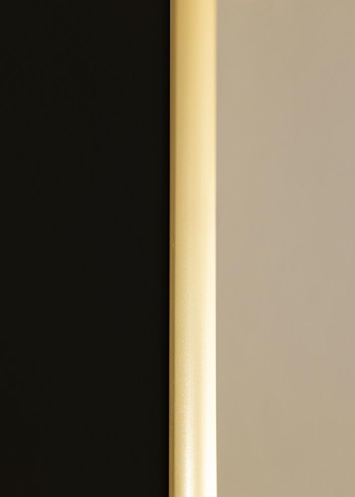 Ram med passepartou Frame New Lifestyle Gold 30x40 cm - Picture Mount Black 21x30 cm