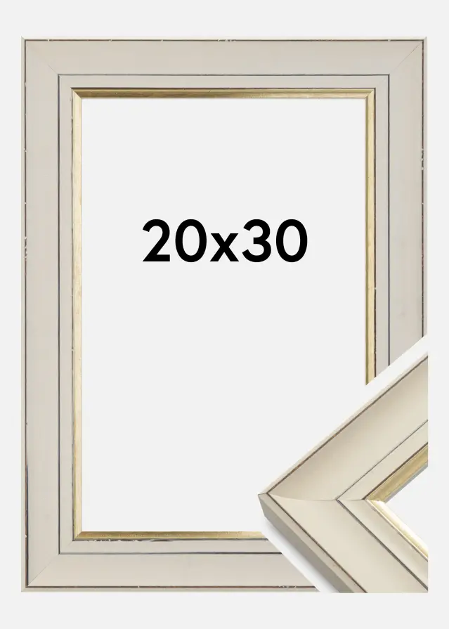 Bubola e Naibo Frame Sally White 20x30 cm