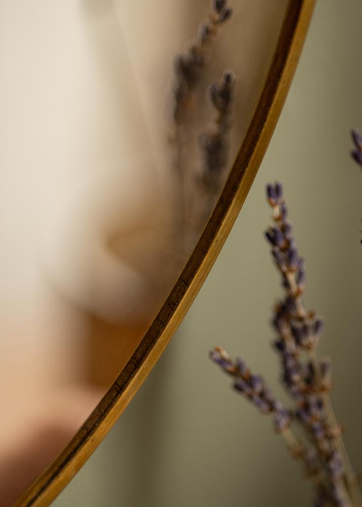 House Doctor Mirror House Doctor The Loop Brass 32 cm Ø
