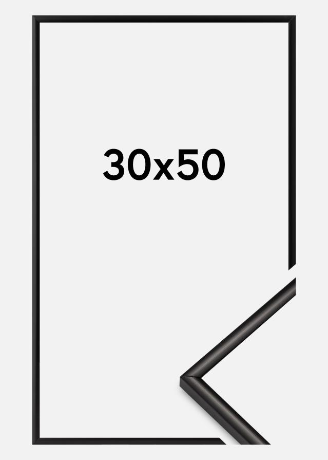 BGA Frame New Lifestyle Acrylic glass Matt Black 30x50 cm