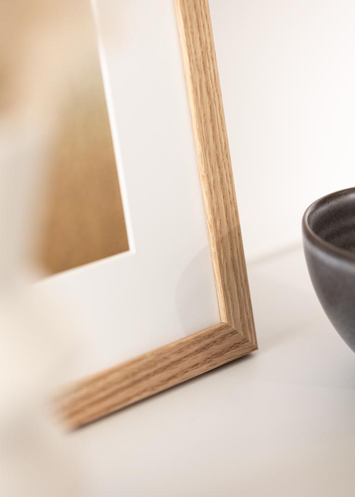 Galleri 1 - Extern Frame Tidlös Acrylic Glass Solid Oak 30x45 cm