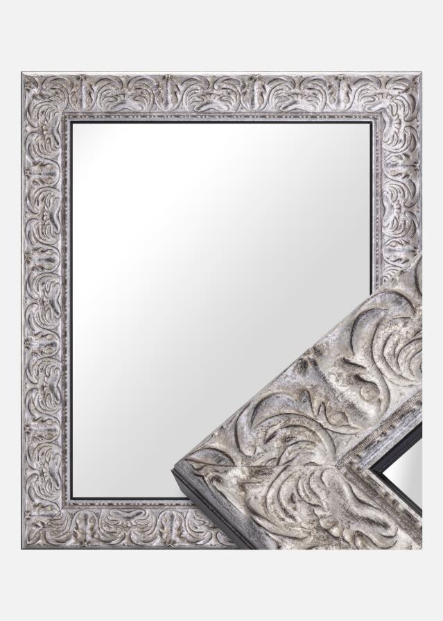 Ramverkstad Mirror Durham Silver - Custom Size