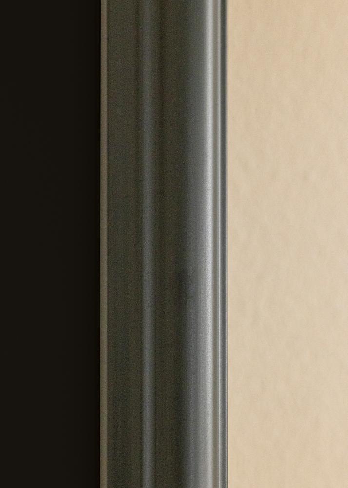 Ram med passepartou Frame Siljan Black 60x60 cm - Picture Mount Black 50x50 cm