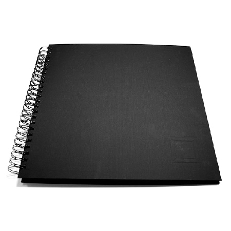 Estancia Wire-O Album Black - 34x33 cm (50 Black pages / 25 sheets)