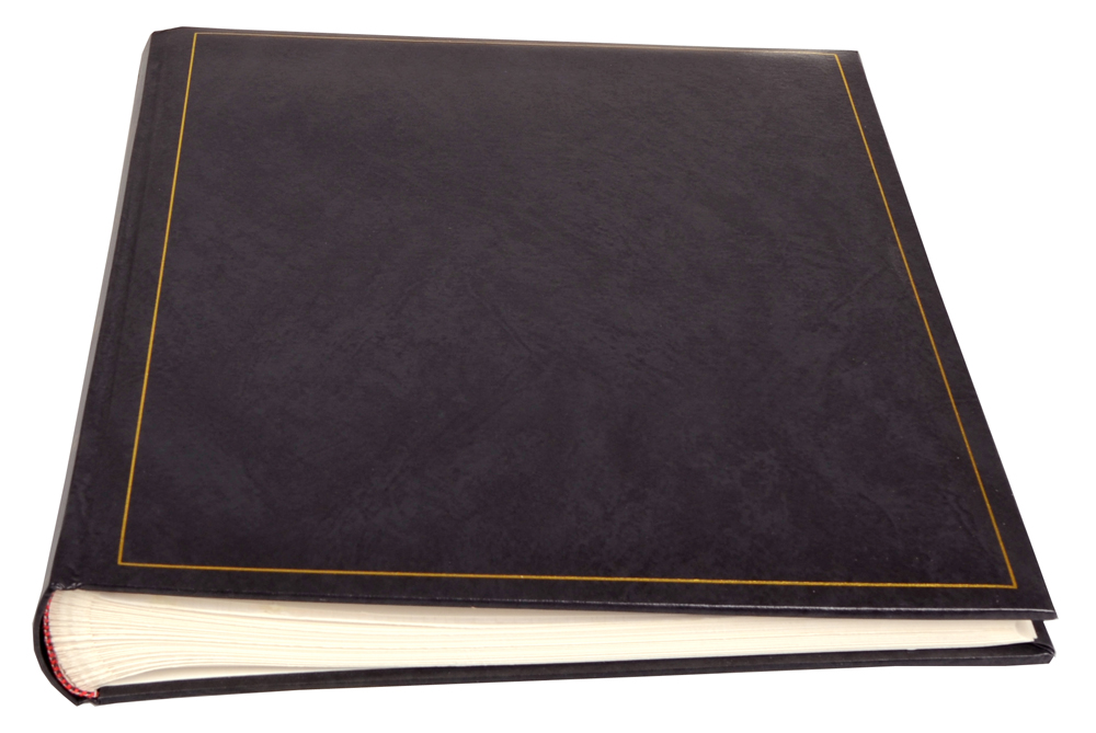 Henzo Henzo Basic Line Photo album Black - 30x36 cm (80 White pages / 40 sheets)