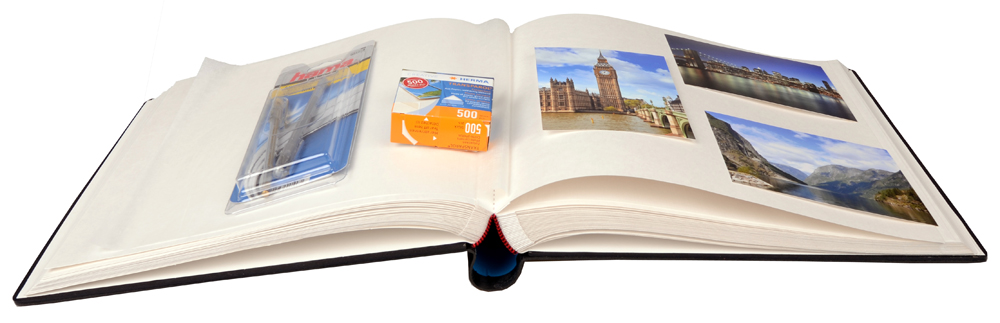 Henzo Henzo Gran Cara Premium Photo album - Black - 31x33 cm (100 White pages)